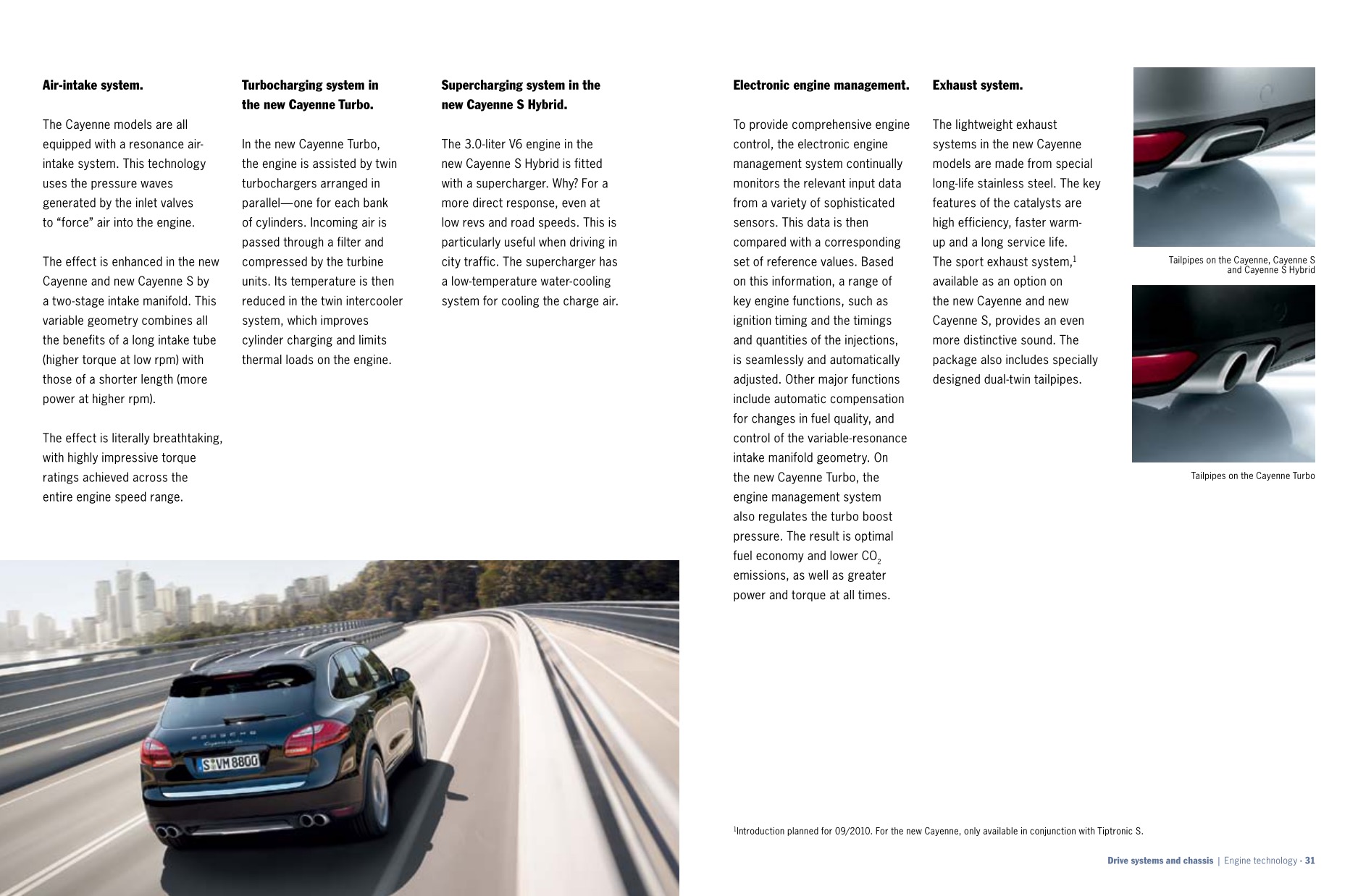 2011 Porsche Cayenne Brochure Page 1